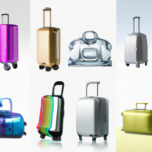 מונטאז' של מזוודות מעצבים מבתי אופנה מפורסמים